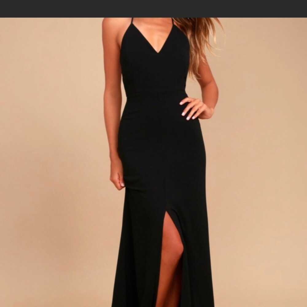 Lulus black dress
